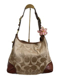 Coach Peyton signature sateen hobo bag