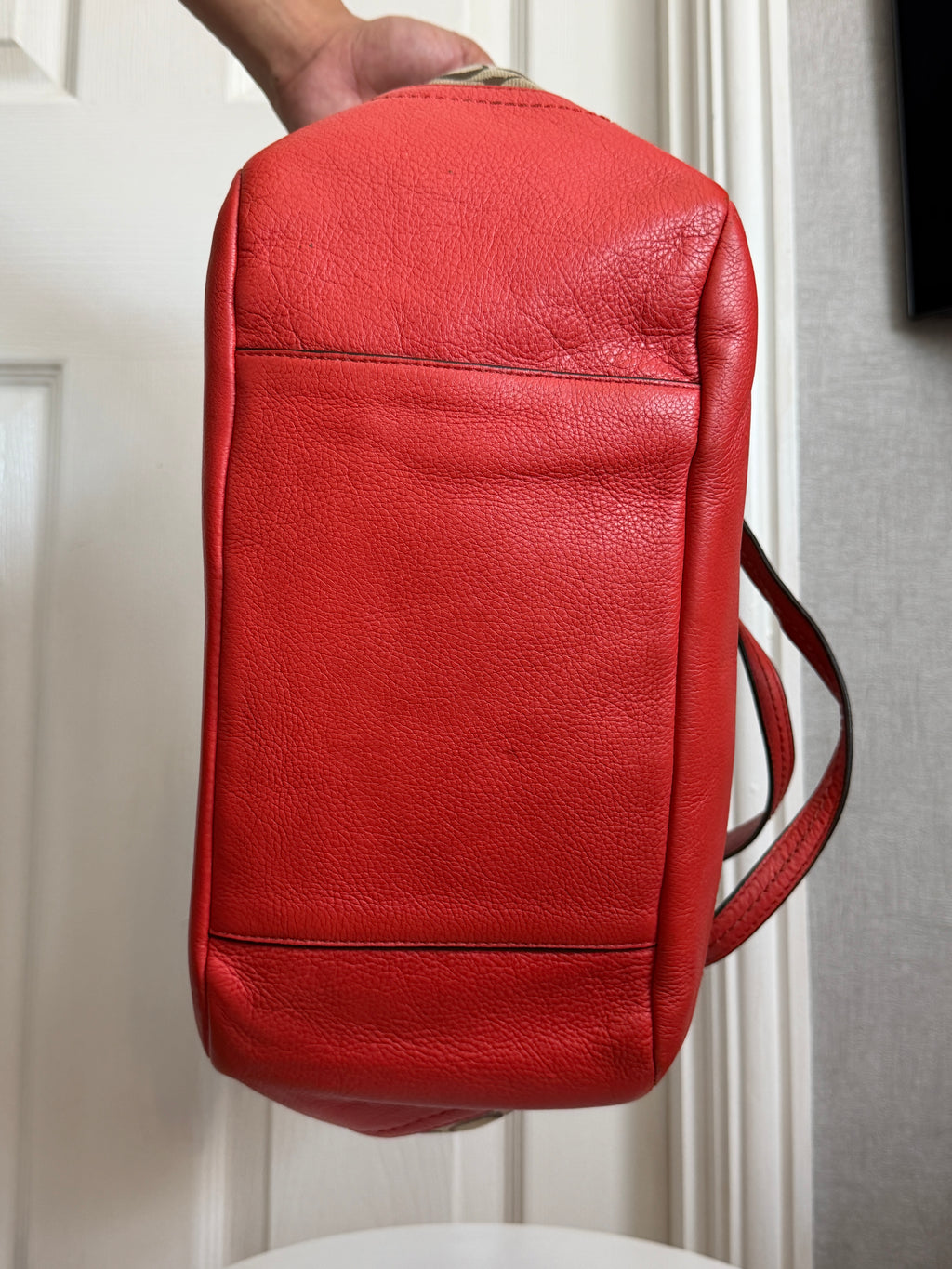 Coach park signature carrie tote