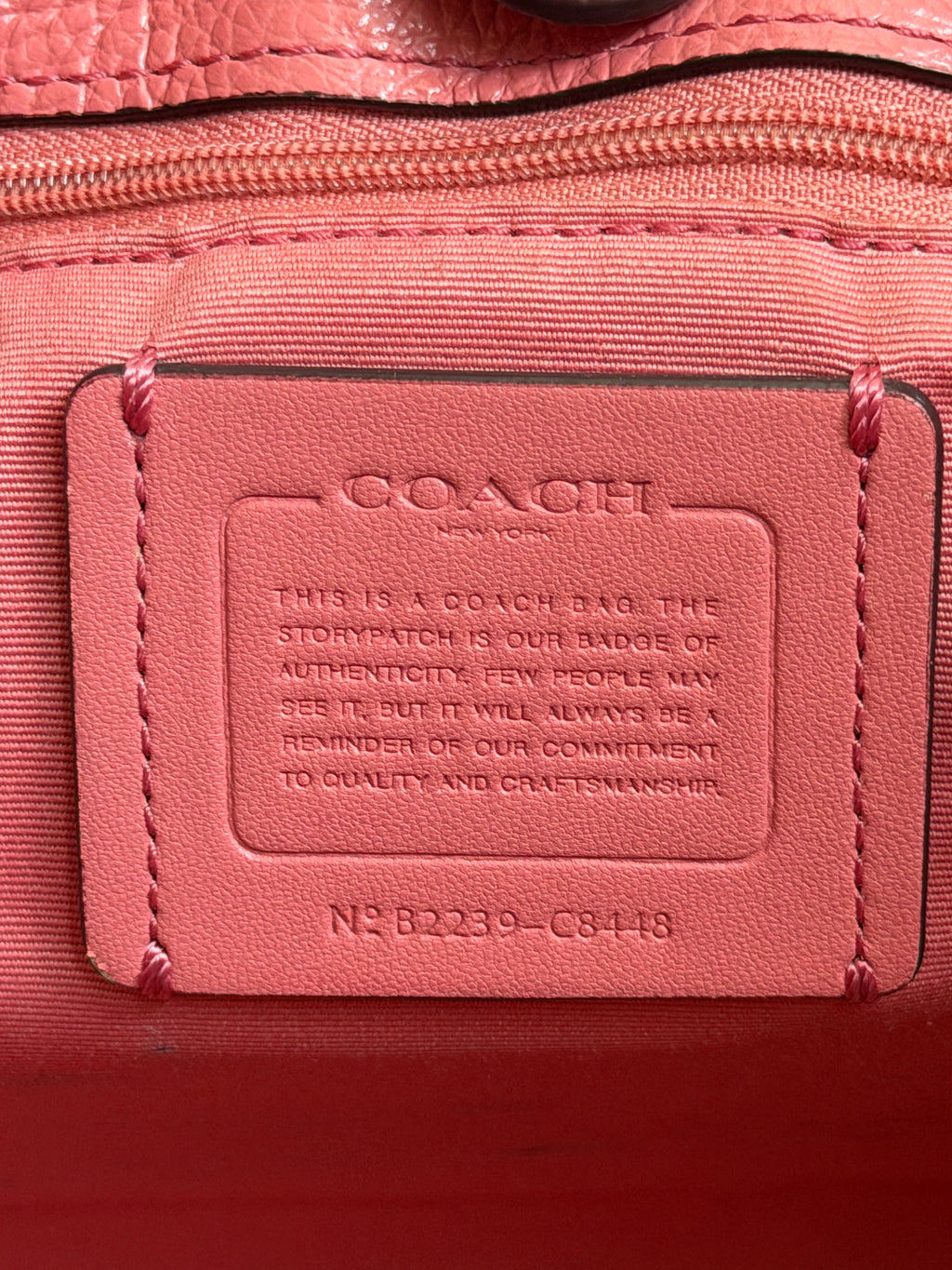 Coach Dempsey Caryall Pink