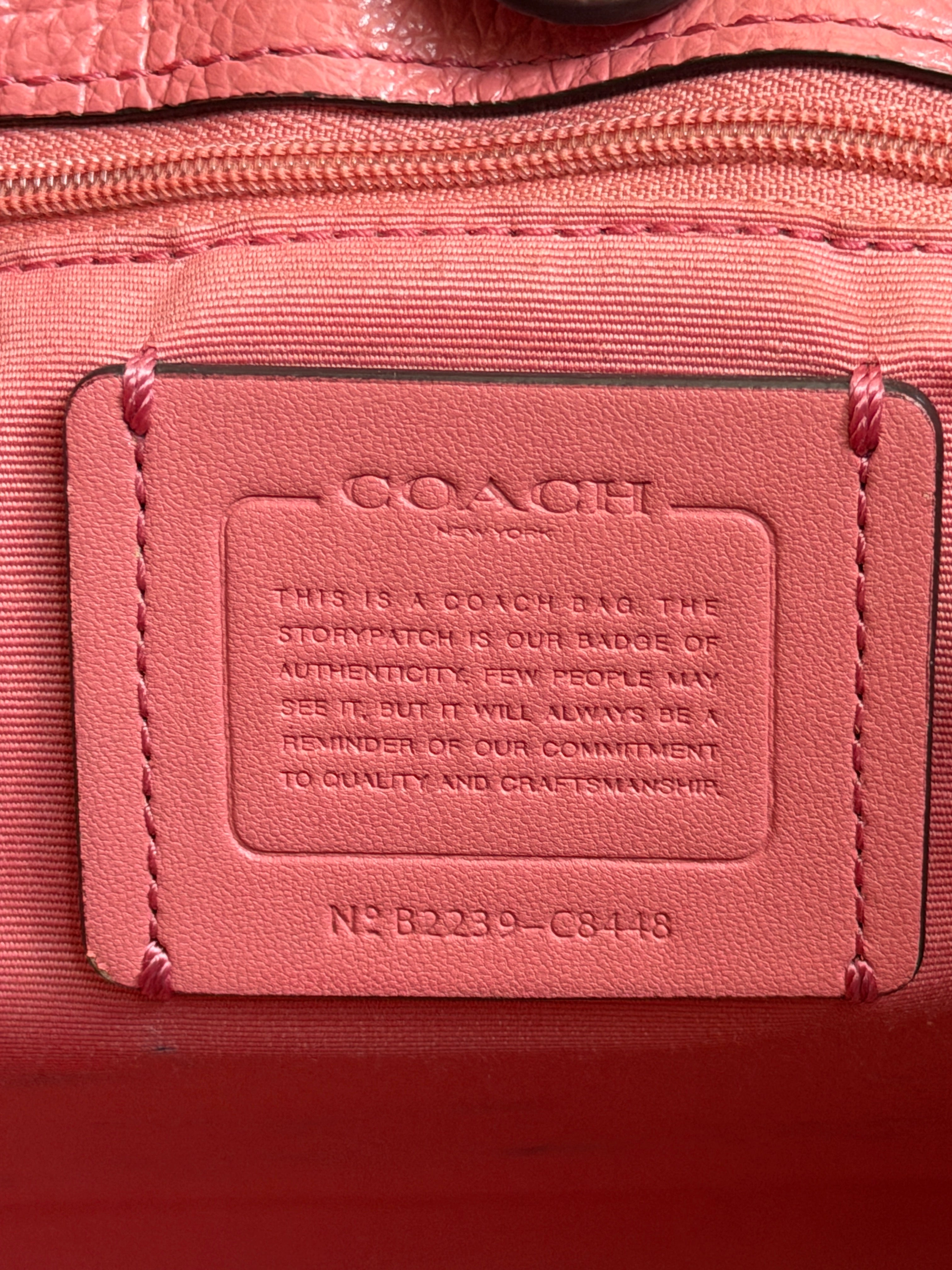 Coach Dempsey Caryall Pink