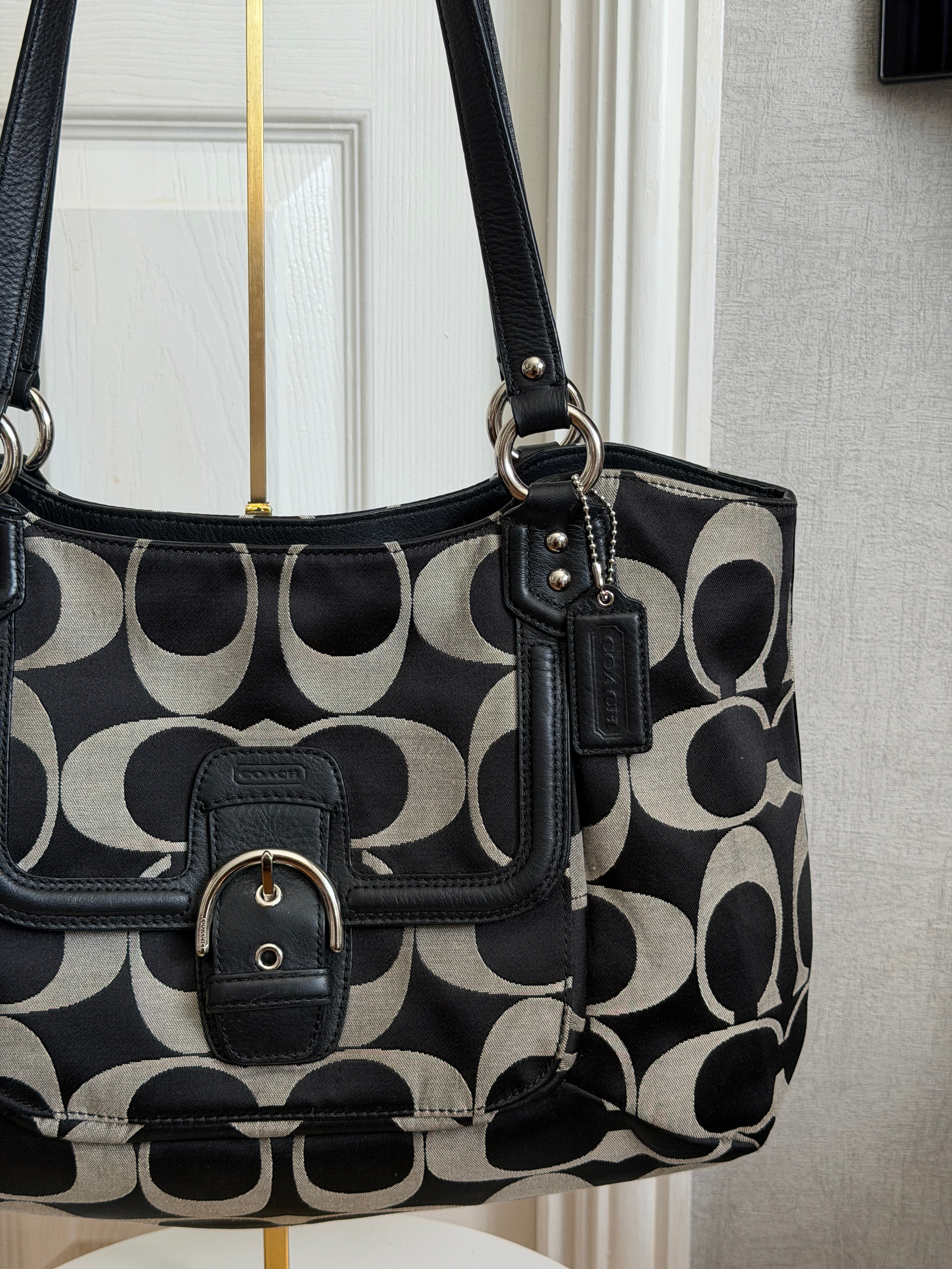 Coach Campbell signature belle shoulder bag