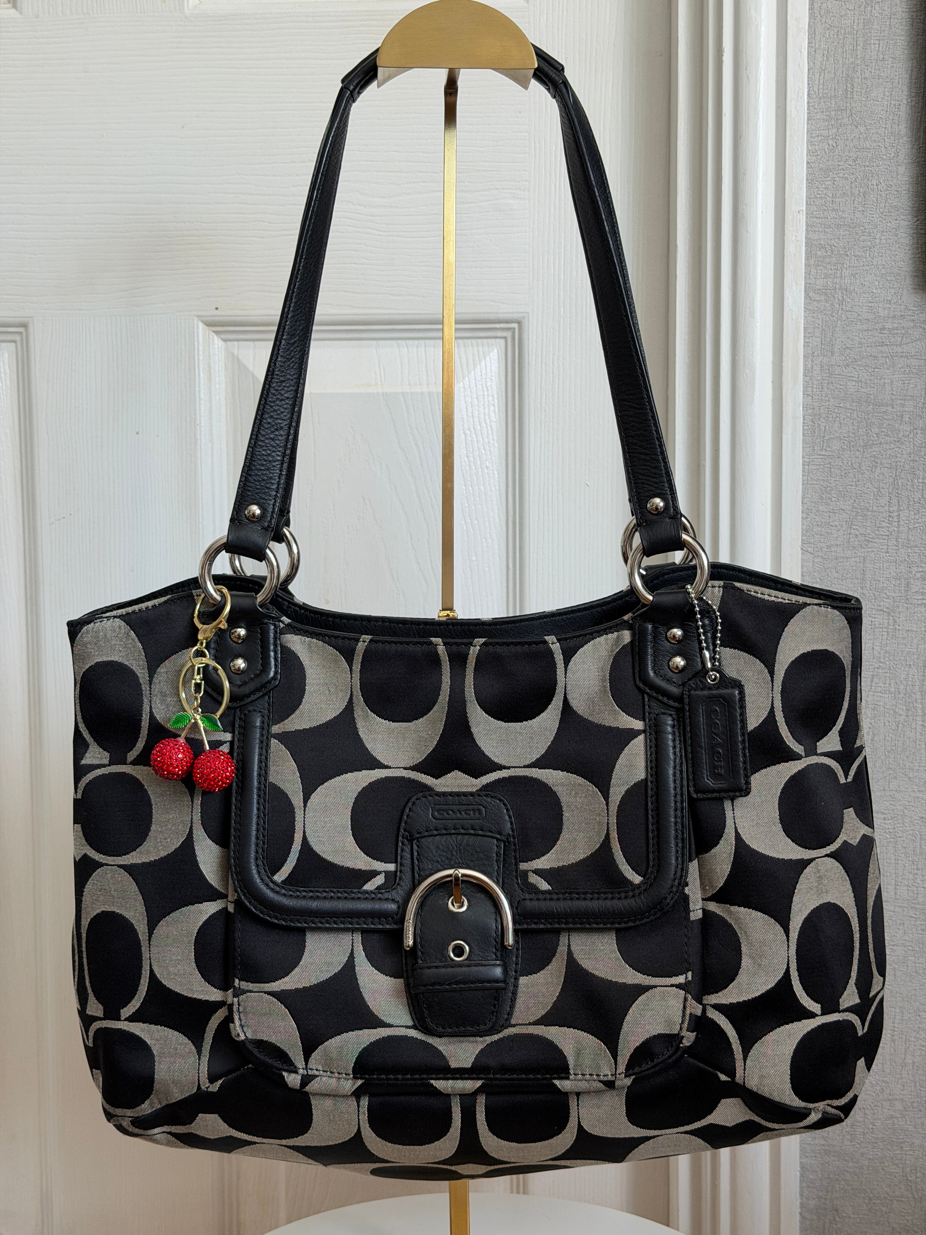 Coach Campbell signature belle shoulder bag