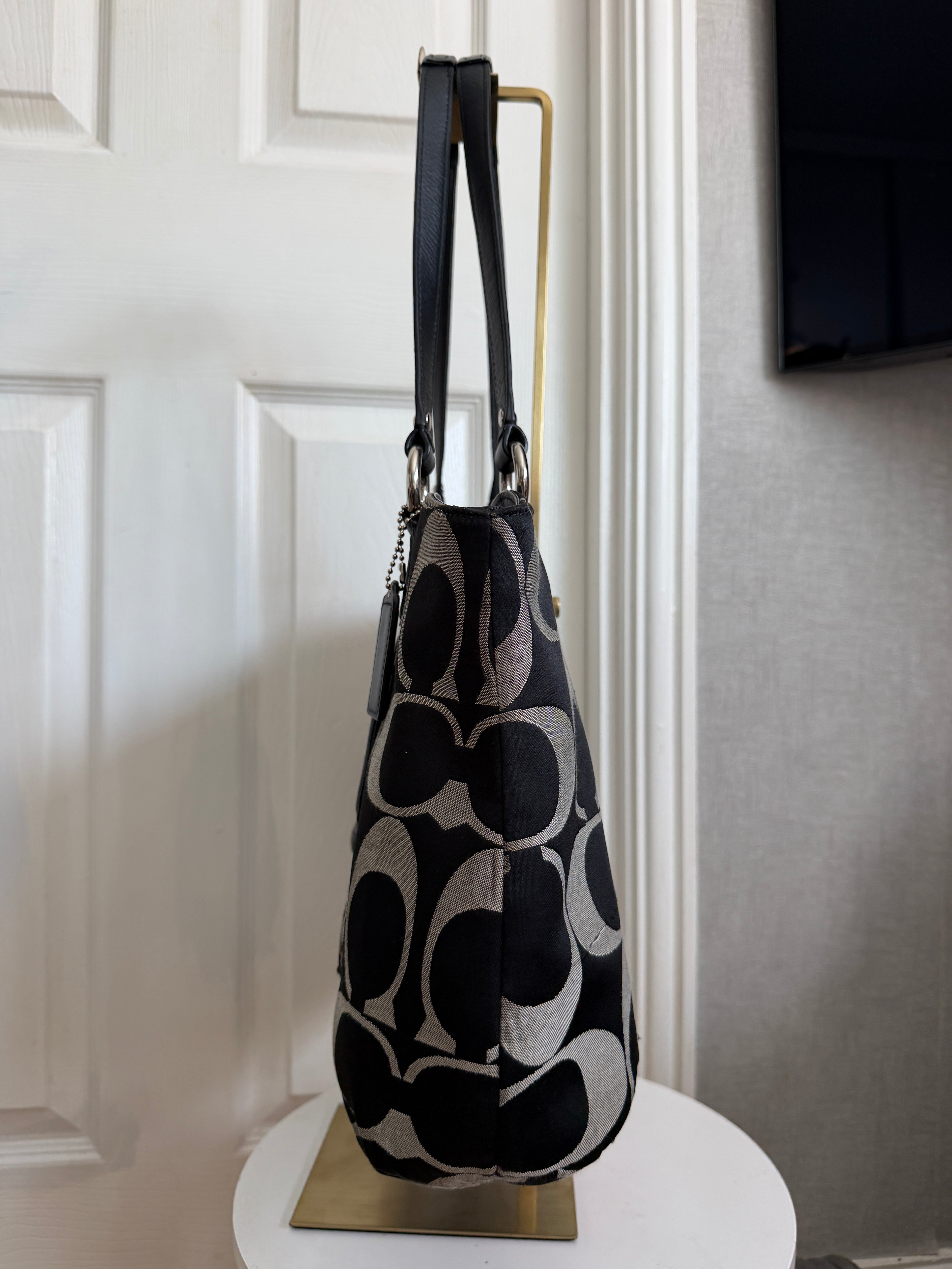 Coach Campbell signature belle shoulder bag