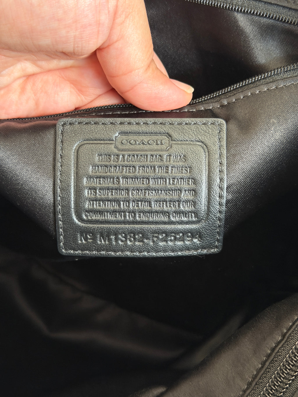 Coach Campbell signature belle shoulder bag