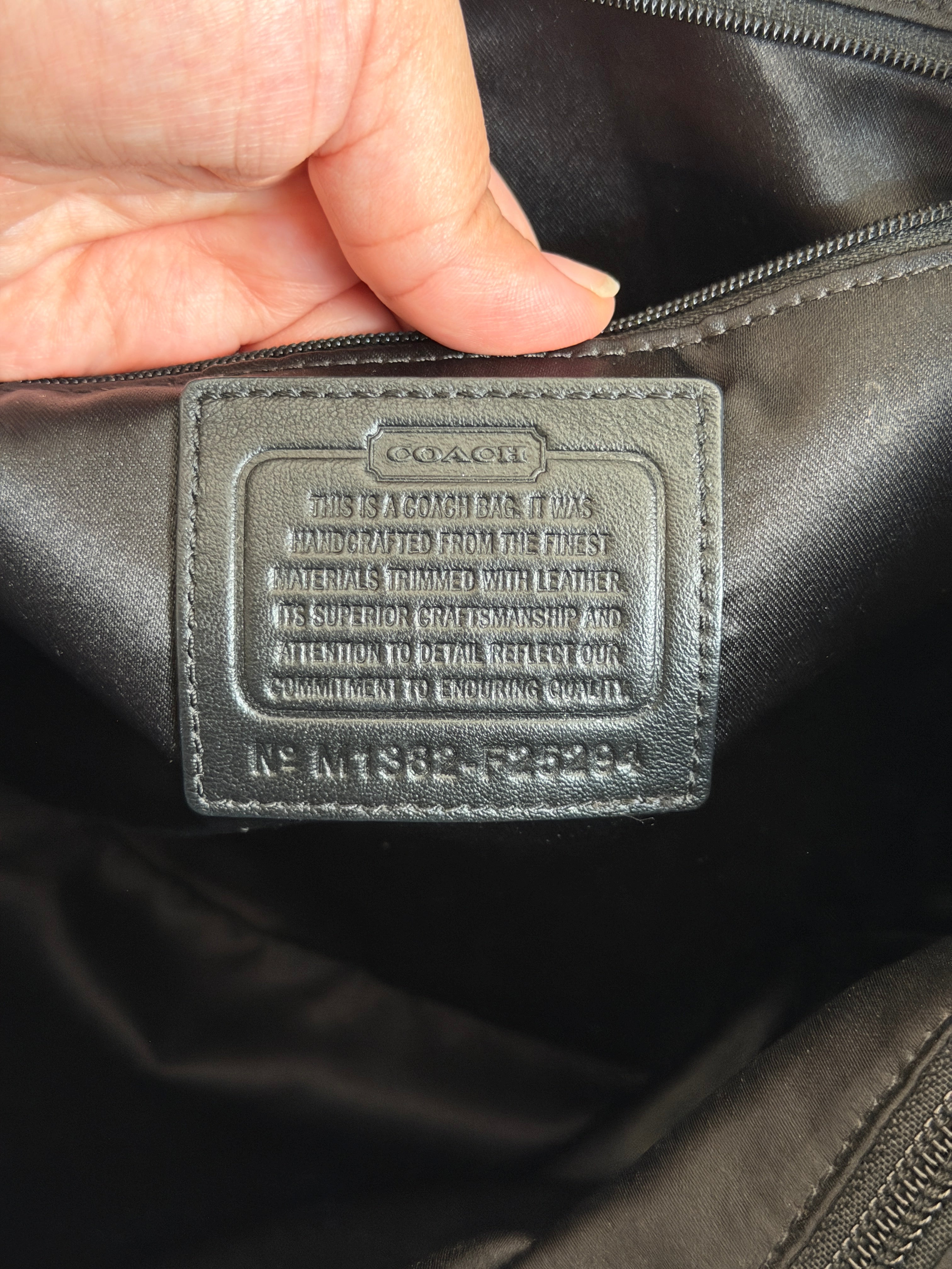 Coach Campbell signature belle shoulder bag